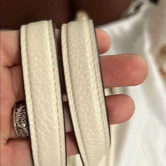 Coach Cream and Pink Floral Tote Bag - Picture 7 of 14